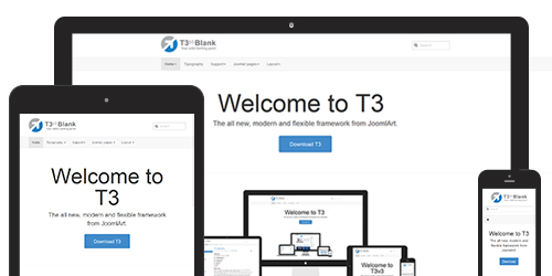 Fully responsive joomla framework